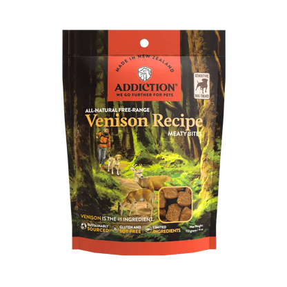 Addiction Venison Hypoallergenic Dog Treats
