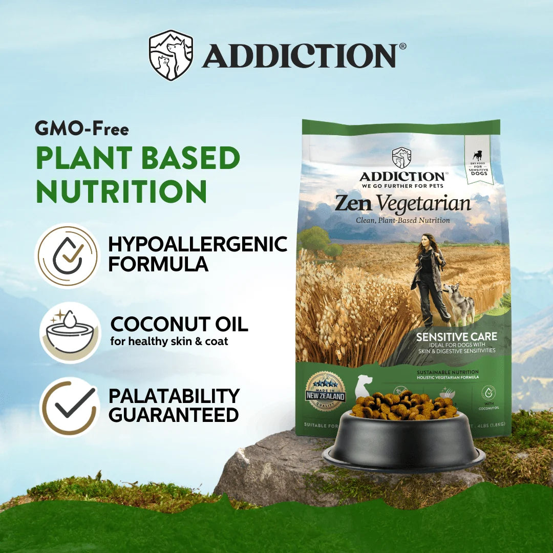 Addiction Vegetarian Grain-Free Dry Dog Food