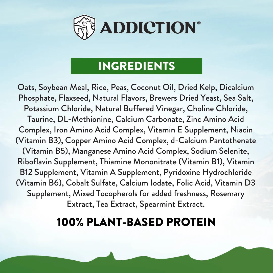 Addiction Vegetarian Grain-Free Dry Dog Food