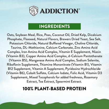 Addiction Vegetarian Grain-Free Dry Dog Food