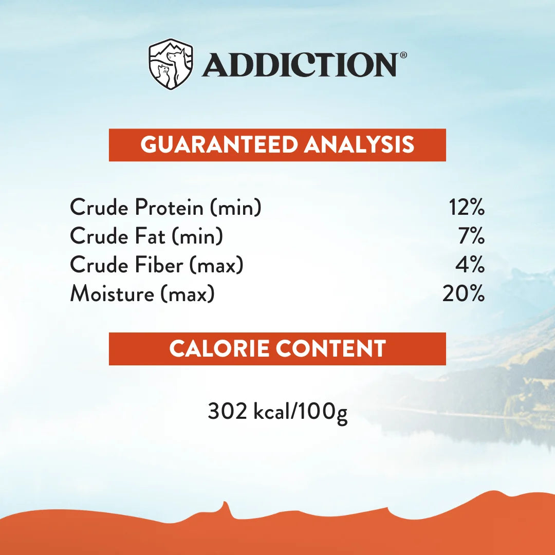 Addiction Venison Hypoallergenic Dog Treats