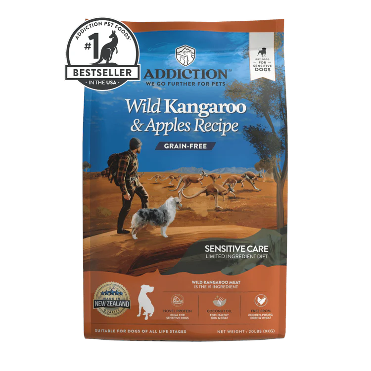 Addiction Kangaroo Grain-Free Dry Dog Food
