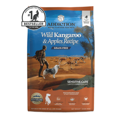 Addiction Kangaroo Grain-Free Dry Dog Food