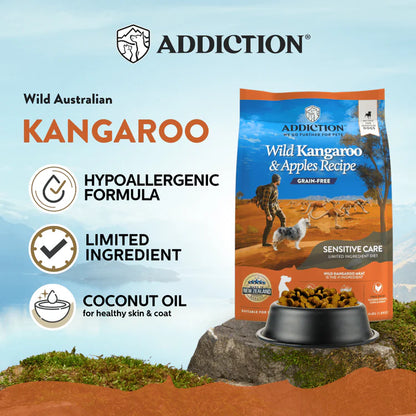 Addiction Kangaroo Grain-Free Dry Dog Food