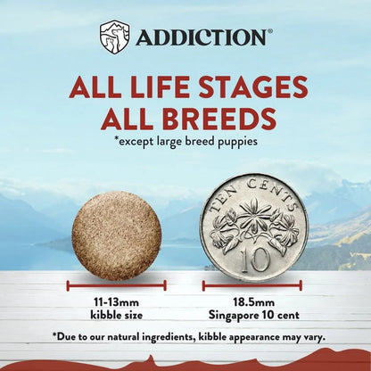 Addiction Venison Grain-Free Dry Dog Food
