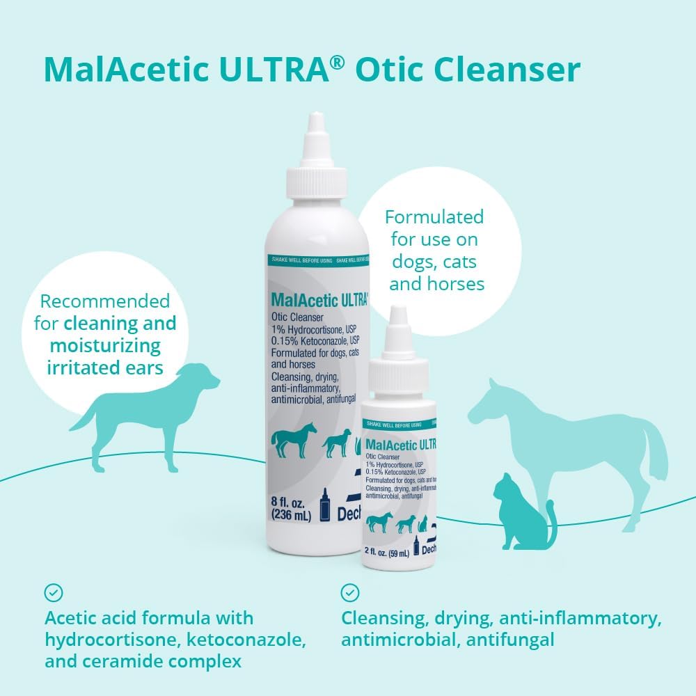 Dechra MalAcetic Ultra Otic Cleanser
