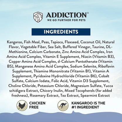 Addiction Kangaroo Grain-Free Dry Cat Food